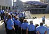 The Walmart Associate National Choir sings Friday, Nov. 11, 2011, during the opening day at the Crystal Bridges Museum of American Art in Bentonville.