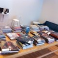 An example of one of the museum's 'thinking rooms,' which include reading materials related to the a...