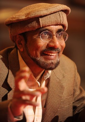 Hameed A. Naseem speaks Wednesday about the great Islamic pilgrimage known as hajj, which commemorates the Prophet Abraham and his willingness to sacrifice his son in surrender to God’s will.
