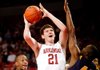  
UA vs Texas A&M-Commerce men's basketball
Arkansas freshman Hunter Mickelson puts up a shot over Texas A&M-Commerce senior Desmond King during the first half on Friday, Nov. 4, 2011, at Bud Walton Arena in Fayetteville.