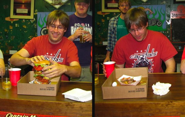 online-reporter-gavin-lesnick-is-seen-before-and-after-his-unsuccessful-attempt-at-the-midtown-burger-challenge