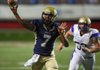 Senior quarterback Fredi Knighten (left) and the Pulaski Academy Bruins have outscored their opponents 607-244 this season. 