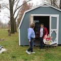 Compassion House's Susan George, house director, right, and Jennie Martin, social services director,...