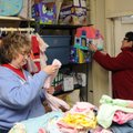 Compassion House’s Susan George, house director, right, and Jennie Martin, social services director,...