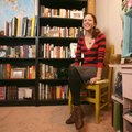 Kaitlyn Lee of Springdale in her favorite place: the book nook in her living room.