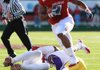 Arkansas running back Knile Davis decided Tuesday to forego the NFL Draft and return to the Razorbacks next season. Davis rushed for 1,322 yards and 13 touchdowns in 2010 to lead all SEC running backs, and he was a preseason All-SEC pick before fracturing his left ankle Aug. 11 in the first scrimmage of fall camp. 