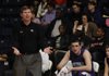 Fayetteville coach Kyle Adams reacts to a call during a game earlier this season. The Bulldogs had to forfeit their first four 7A-West wins Friday. 