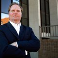 John David Lindsey stands outside Fayetteville’s John Paul Hammerschmidt Federal Building in January...