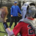 COACH FOR A DAY Omaha Storm Chaser catcher Cody Clark, a former catcher for Fayetteville High School...
