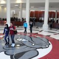 Springdale High School students go from sixth to seventh period classes on Tuesday. The School Distr...