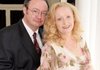 An undated wedding photo of Sandy and Amy Huckabee. Sandy Huckabee was found murdered in the Huckabees' Arkadelphia home Sunday. Amy Huckabee was purportedly abducted by her ex-husband, Donald Hux. (Photo provided by detective Roy Bethall)