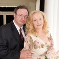 An undated wedding photo of Sandy and Amy Huckabee. Sandy Huckabee was found murdered in the Huckabe...