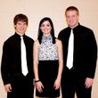 QUEEN CONTESTANT AMANDA WHITE ESCORTS QUINTEN PARKER and JEREMY McGARRAH
