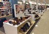 Shoppers browse the recently renovated shoe department at the J.C. Penney store in Fayetteville’s Northwest Arkansas Mall on Wednesday. 