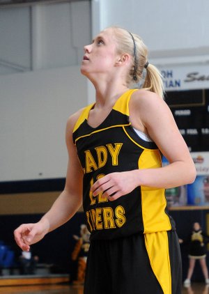 Brooke Barnett, a Prairie Grove senior, is usually asked to guard the opposing team’s best post player despite being generously listed as 5-foot-6.