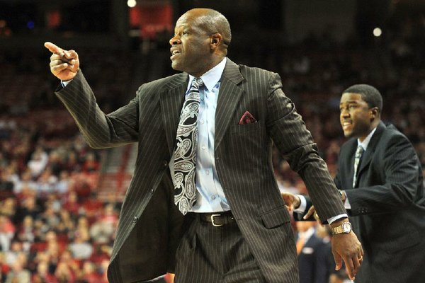 Arkansas Coach Mike ...