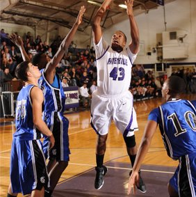 BATTLE OF THE BULLDOGS Malik Fields, a Fayetteville senior, is third on the team in scoring, rebounding and assists in 2011-12 to become one of the Bulldogs’ most versatile post players this season.