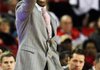 Alabama head coach Anthony Grant calls to his players in the first half of an NCAA college basketball game in Athens , Ga., Saturday, Jan. 7, 2012. (AP Photo/Daniel Shirey)