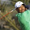 Woods tied for fourth; Olesen leads by two strokes