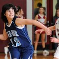 Springdale High’s Brittany Jurgens, right, chases after Springdale Har-Ber’s Jessica Olson on Friday...