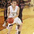 Nick Smith, Bentonville High, goes up for a shot against Fort Smith Northside defender Deontae Woodb...
