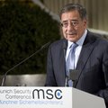 U. S. Secretary of Defense Leon Panetta speaks during the Security Conference in Munich, southern Ge...