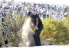 Kyle Stanley chips out of the desert and onto the 17th green during the final round of the Phoenix Open on Sunday in Scottsdale, Ariz. Stanley came from behind to win the tournament, scoring a final round 65, for a tournament total of 15-under par. 
