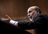 Federal Reserve Chairman Ben Bernanke speaks Tuesday during a Senate Budget Committee hearing in Washington. 