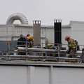 Springdale firefighters respond to a structure fire Wednesday morning at a Tyson plant at 1825 Ford ...