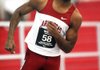 Arkansas freshman Akheem Gauntlet is giving the Razorbacks a lift in the longer sprints this season. He has the nation’s top time in the 200 meters and the fourth-best time in the 400. 