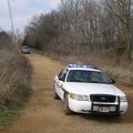 A Washington County Sheriff’s Office patrol car blocks a portion of Smokey Lane near Greenland on Th...