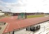 UNIVERSITY MODEL The planned track at Har-Ber High School in Springdale is being modeled after the one at John McDonnell Field on the University of Arkansas campus in Fayetteville.
