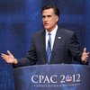 True conservative, Romney says at conference