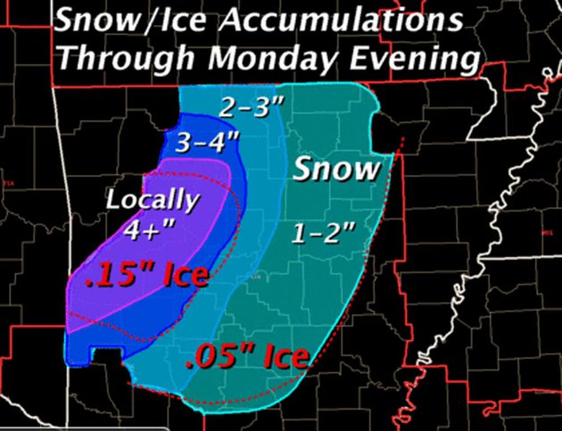 the-national-weather-service-expects-3-4-inches-of-snow-across-the-state-on-monday-ice-accumulations-could-reach-a-tenth-to-two-tenths-of-an-inch