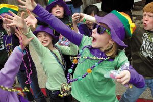 This year’s Mardi Gras celebrations include fun for both adults and children.