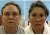 This combo made from photos released by the Etowah County Sheriff's Dept. on Wednesday, Feb. 22, 2012 shows Joyce Hardin Garrard, 46, left, and Jessica Mae Hardin, 27. Garrard and Hardin, grandmother and stepmother of a 9-year-old Alabama girl who died after witnesses said she was forced to run for three hours as punishment for lying, have been charged with murder and are being held in jail.