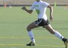 Tayler Estrada, Bentonville, lines up for a shot during a drill Thursday at soccer practice.