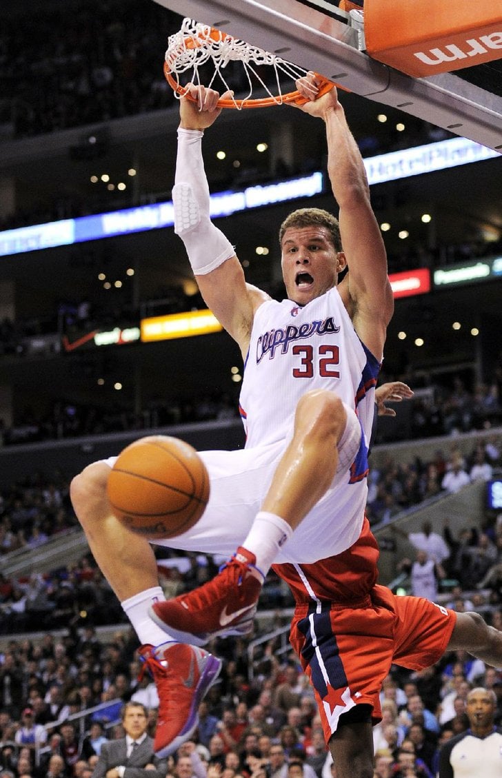 Los Angeles Clippers Forward Blake Griffin Dunks During The Second ...