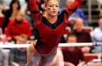Arkansas gymnast Jaime Pisani is ranked No. 1 nationally in the all-around and on floor exercise, and has won 13 of 15 individual events over the past three meets. 