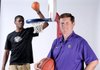Manny Watkins is the All-NWA Media Big 6 Boys Newcomer of the Year and Coach Kyle Adams is the All Big 6 Coach of the Year.