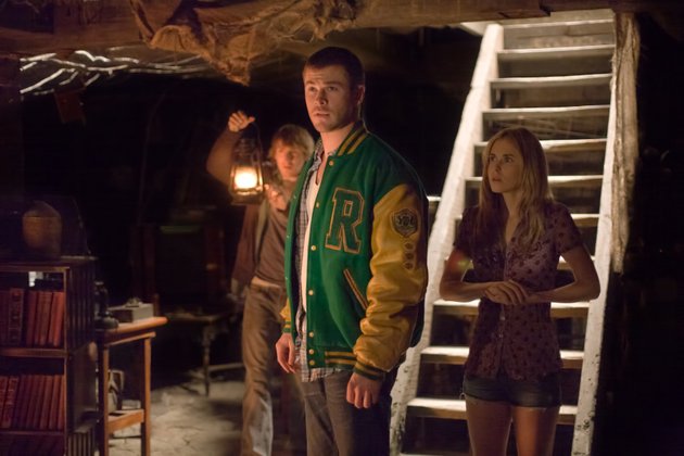 in-this-film-image-released-by-lionsgate-from-left-fran-kranz-chris-hemsworth-and-anna-hutchison-are-shown-in-a-scene-from-the-cabin-in-the-woods