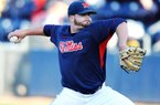 Ole Miss reliever R.J. Hively struck out the side in the ninth inning, sealing a 1-0 victory for the Rebels on Saturday.