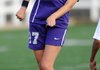 Taylor Ward of Fayetteville takes a ball off the chest Thursday during the game against Springdale High at Bulldog Stadium in Springdale.