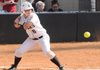 Lady Tigers center fielder Jordan Taylor lines up on a pitch in a game against the Rogers Heritage Lady War Eagles at the Tigers Athletic Complex in Bentonville on Friday.