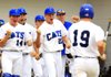 Conway, which defeated Springdale Har-Ber 10-6 Friday, will face Rogers Heritage on Monday at Burns Park in North Little Rock after Saturday’s Class 7A baseball semifinals were rained out. 