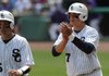 Tyler Harris, a Shiloh Christian senior, celebrates scoring a run Saturday in the sixth inning.
