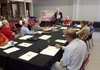 Board members consider the location of the Arkansas State Fair before voting to keep it in Little Rock.