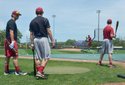 Arkansas Baseball Practice