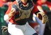 Joseph Paulino of Shiloh Christian looks to third base Monday during the All-Star game at Baum Stadium in Fayetteville.