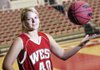 Jessica Flanery of Mountain View, who will play for the West in tonight’s Arkansas High School Coaches Association All-Star girls basketball game, was the MVP of the 2011 Class 3A state tournament. She also played football for Mountain View and will play basketball at Arkansas State. 